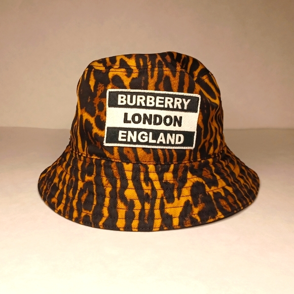 帽子 BURBERRY LONDON ENGLAND BUCKET HAT BURBERRY LONDON Hat Summer Monogram Bucket L Cotton